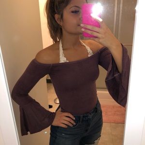 American Eagle Bell Sleeve Bodysuit